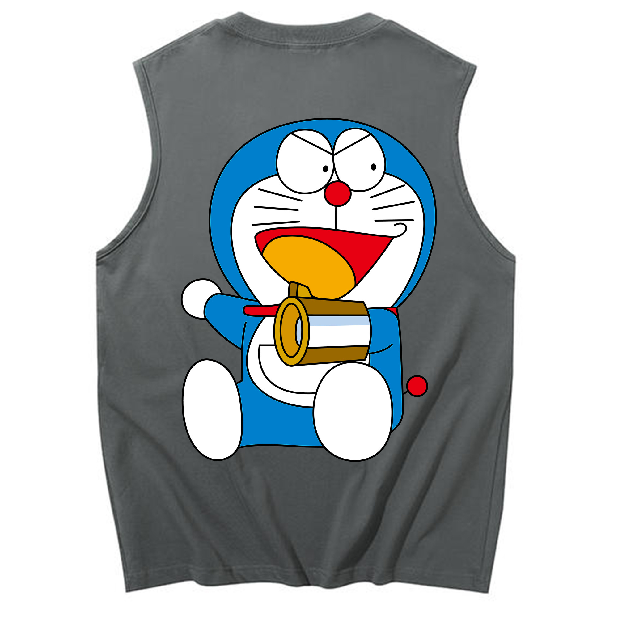 （画像用） ドラえもん Doraemon コットン100％タンクトップ（背面プリント）